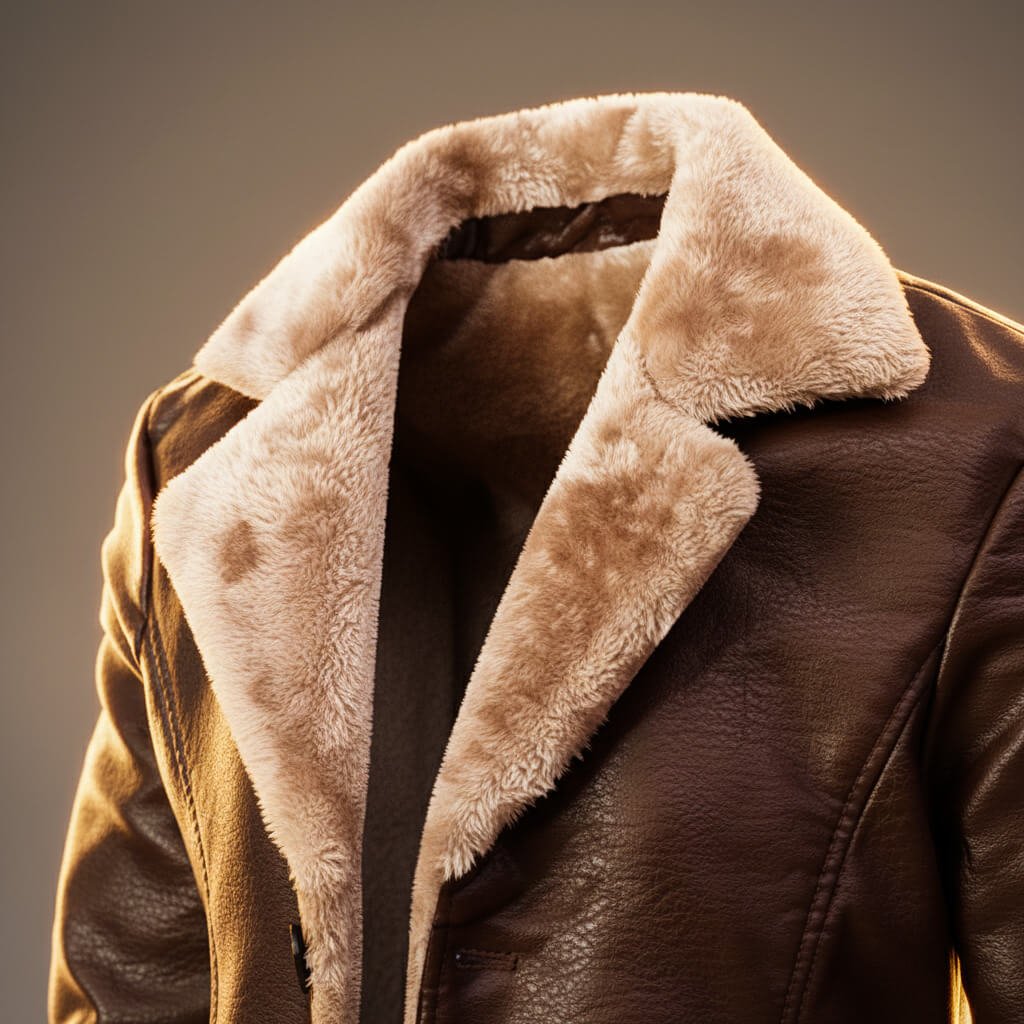 Merrin | Classic Shearling Leather Coat