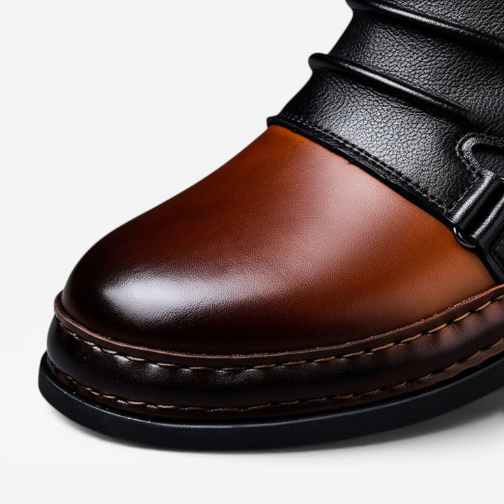Cassidy | Distinguished Buckle Strap Ankle Boots