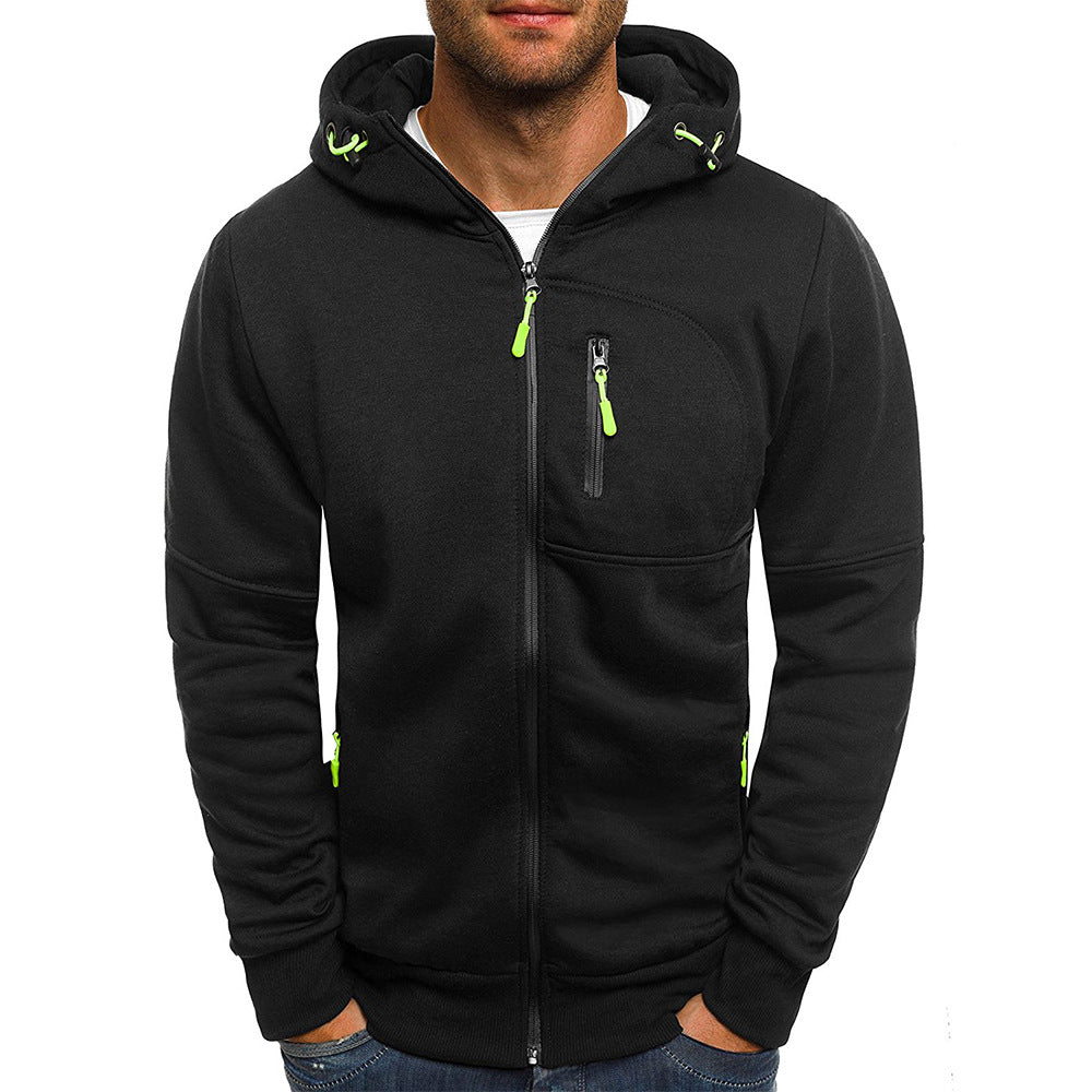 Cato | Sporty Hooded Gilet with Multi-Pocket Detail for Men