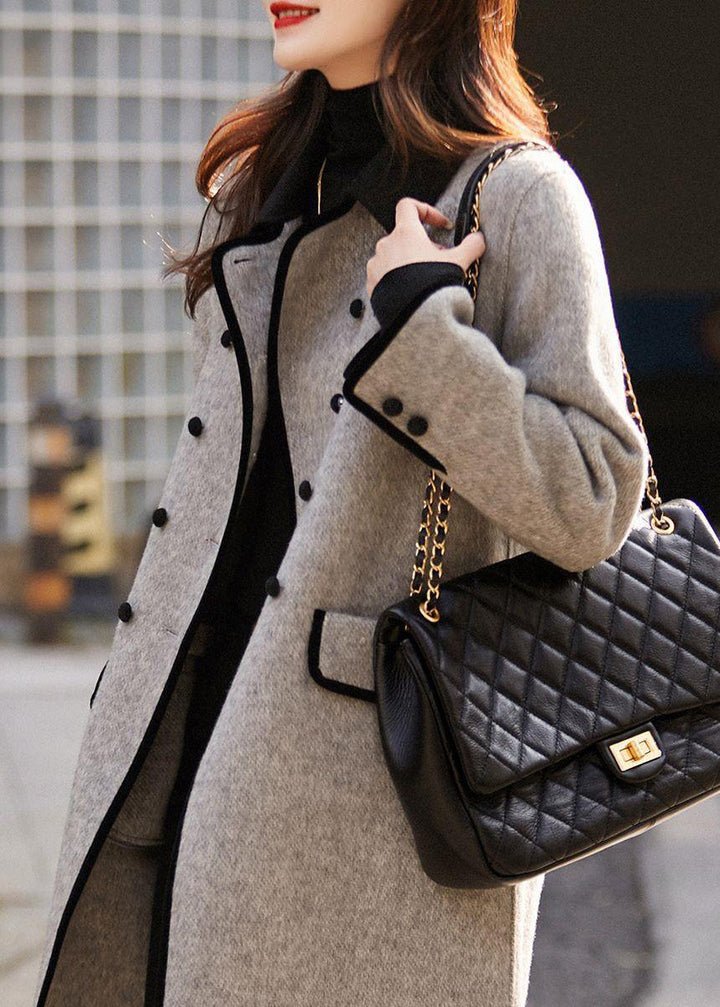 Bettina | Elegant Double-Breasted Tailored Wool Coat