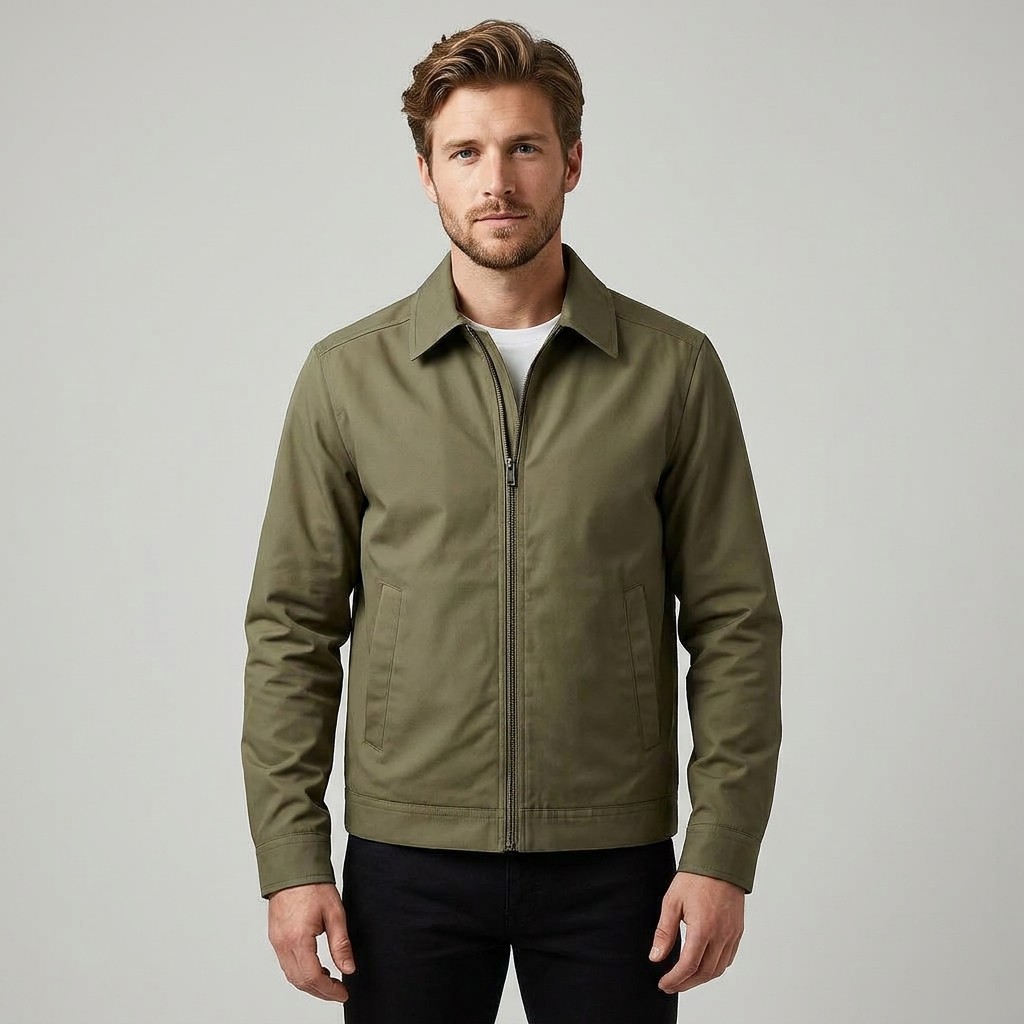 Lachlan | Versatile Lined Zip Jacket for Men's Everyday Wear