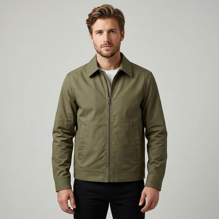 Lachlan | Versatile Lined Zip Jacket for Men's Everyday Wear
