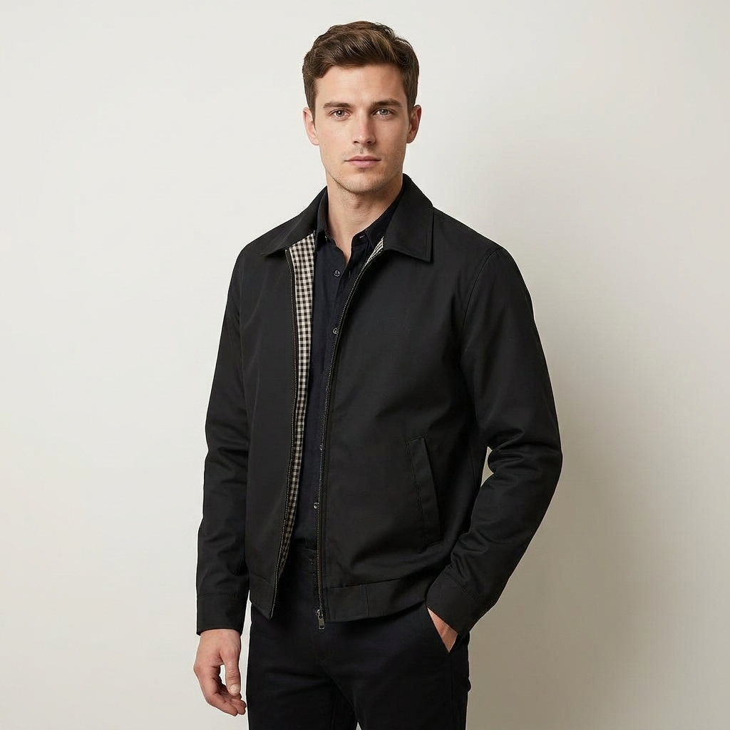 Lachlan | Versatile Lined Zip Jacket for Men's Everyday Wear