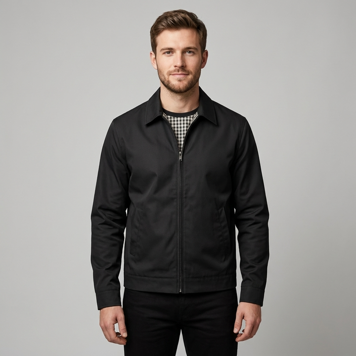 Lachlan | Versatile Lined Zip Jacket for Men's Everyday Wear