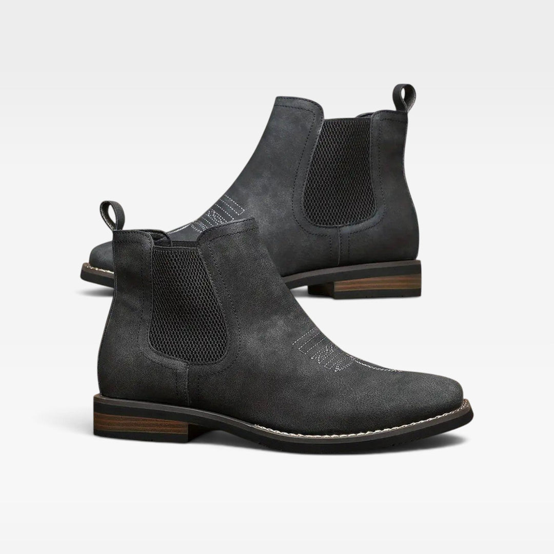 Leland | Classic Leather Chelsea Boots Men