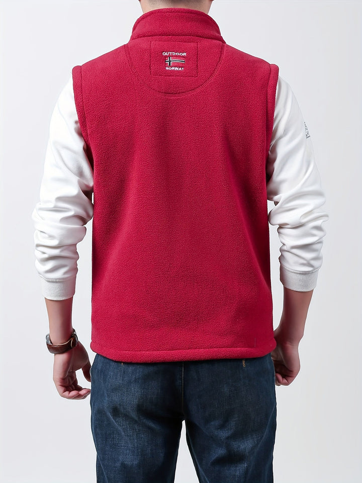 Pascal | Warm Fleece Gilet Bodywarmer Full-Zip