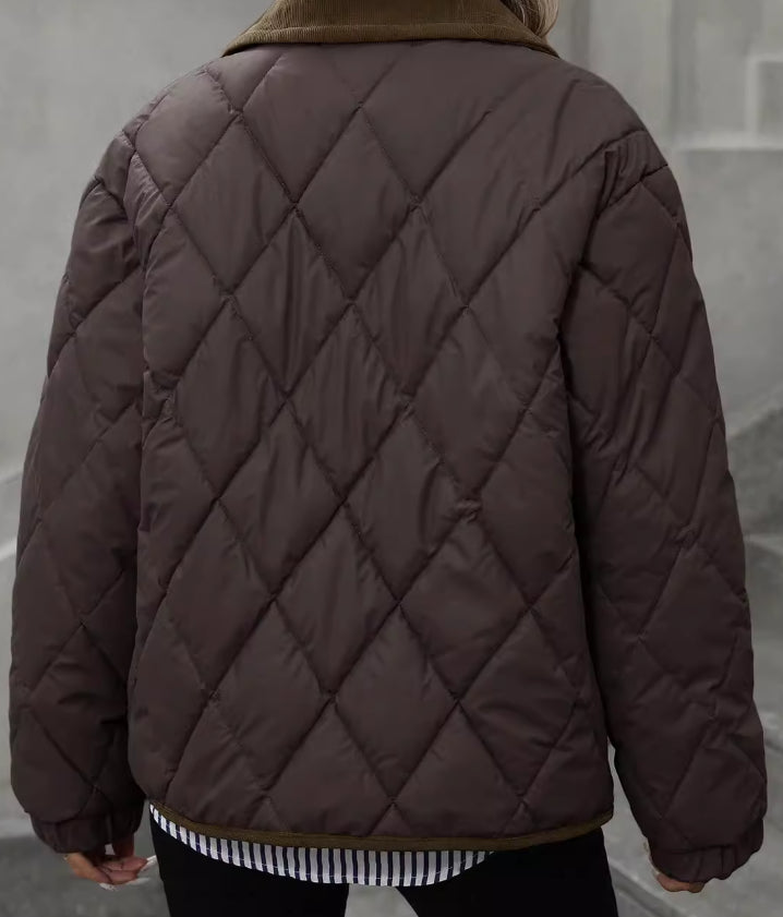Edith | Warm Quilted Puffer Coat