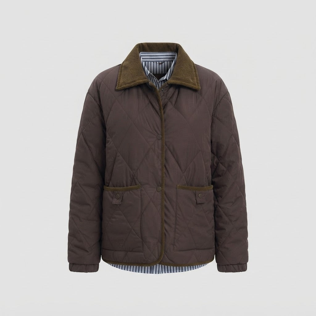 Edith | Warm Quilted Puffer Coat