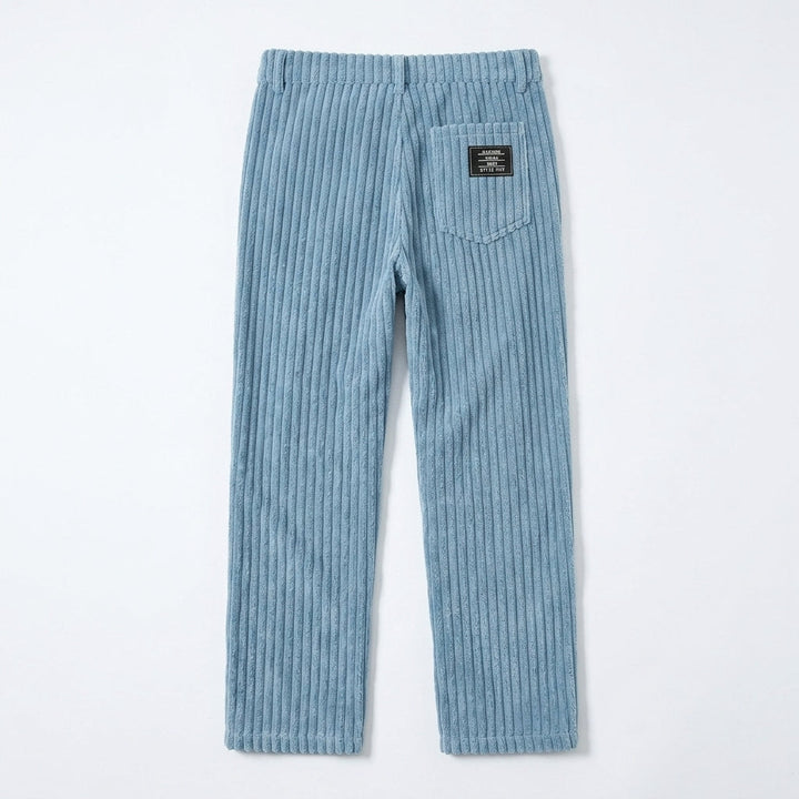Stanton | Relaxed Casual Trousers Men Wide-Leg Corduroy