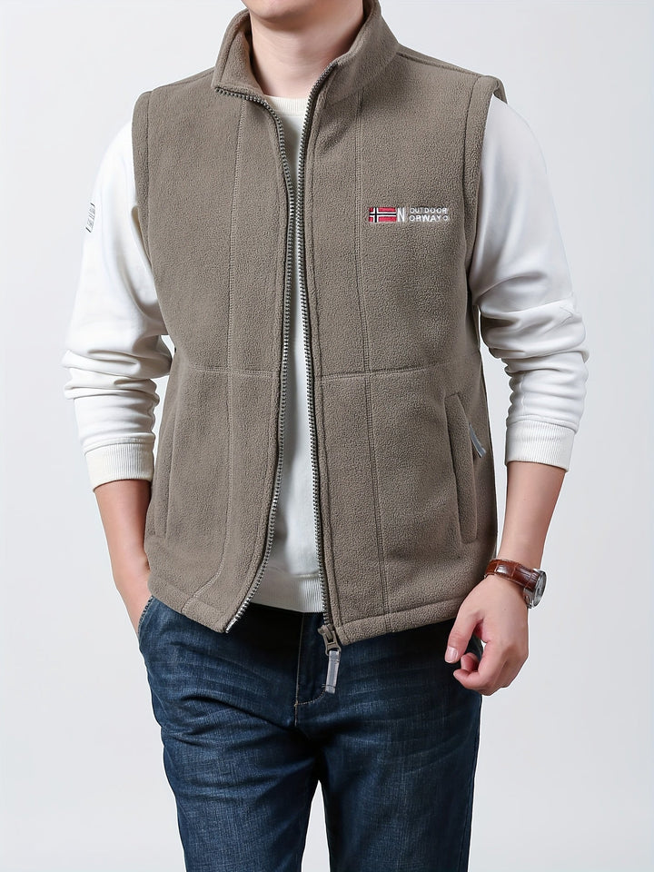 Pascal | Warm Fleece Gilet Bodywarmer Full-Zip