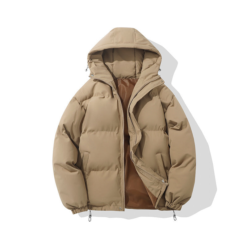 Thomas | Sleek Zip Hooded Puffer Jacket