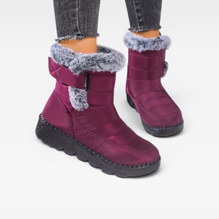 Sabrina | Warm Waterproof Quilted Wide Fit Boots