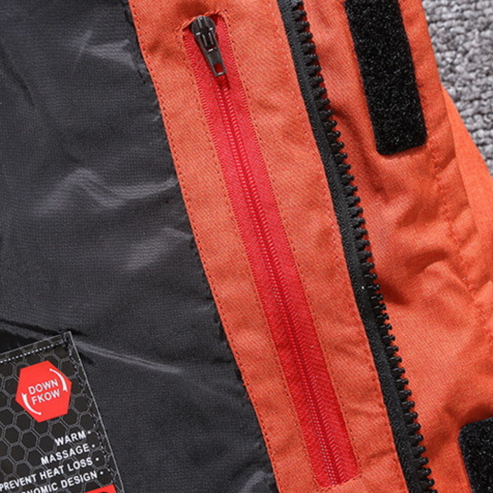 Darius | Rugged Fleece-Lined Parka Coat for Men