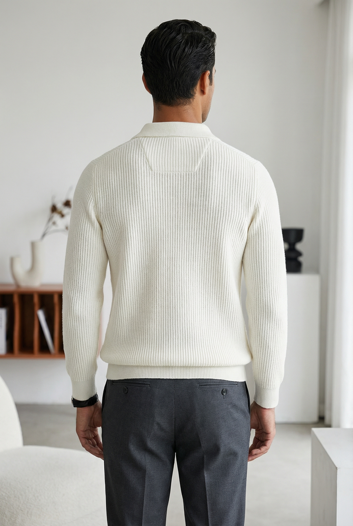 Hayes | Refined Quarter-Zip Sweater for Men