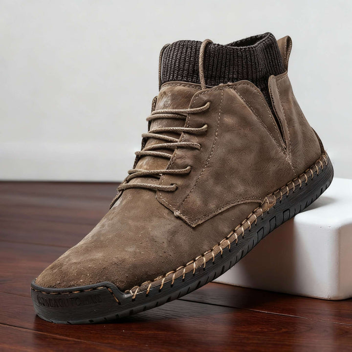 Inigo | Rugged Lace-Up Ankle Work Boots for Men