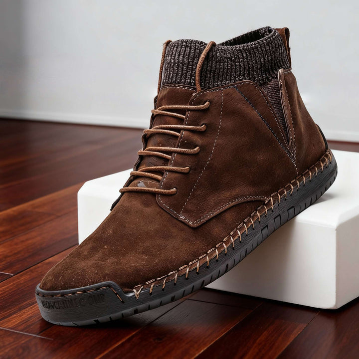 Inigo | Rugged Lace-Up Ankle Work Boots for Men