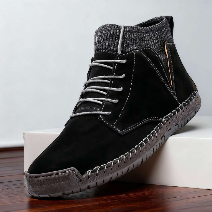 Inigo | Rugged Lace-Up Ankle Work Boots for Men