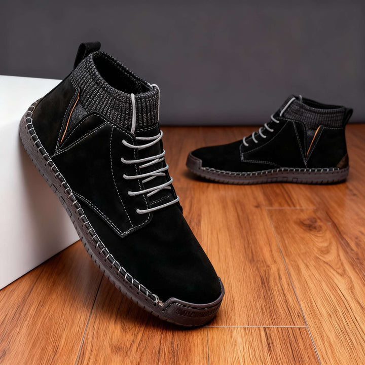 Inigo | Rugged Lace-Up Ankle Work Boots for Men