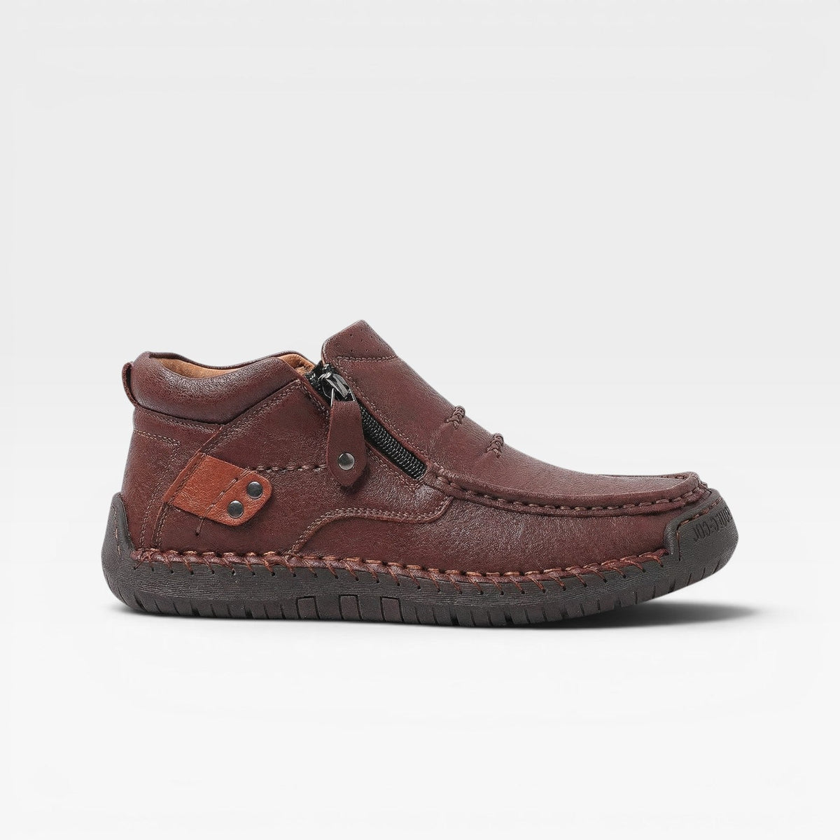 Callahan | Classic Side-Zip Leather Ankle Boots