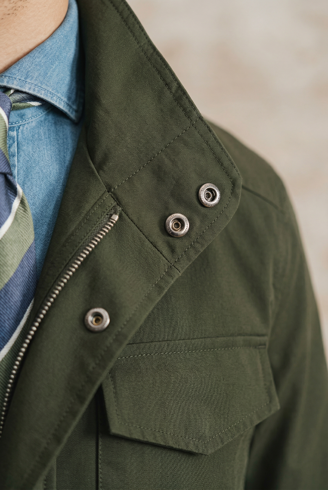 Sebastian | Rugged Field Jacket with Utility Pockets for Men's Outerwear