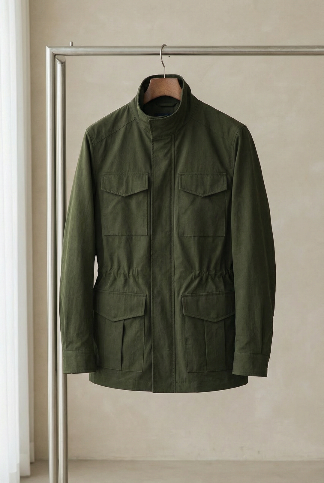 Sebastian | Rugged Field Jacket with Utility Pockets for Men's Outerwear