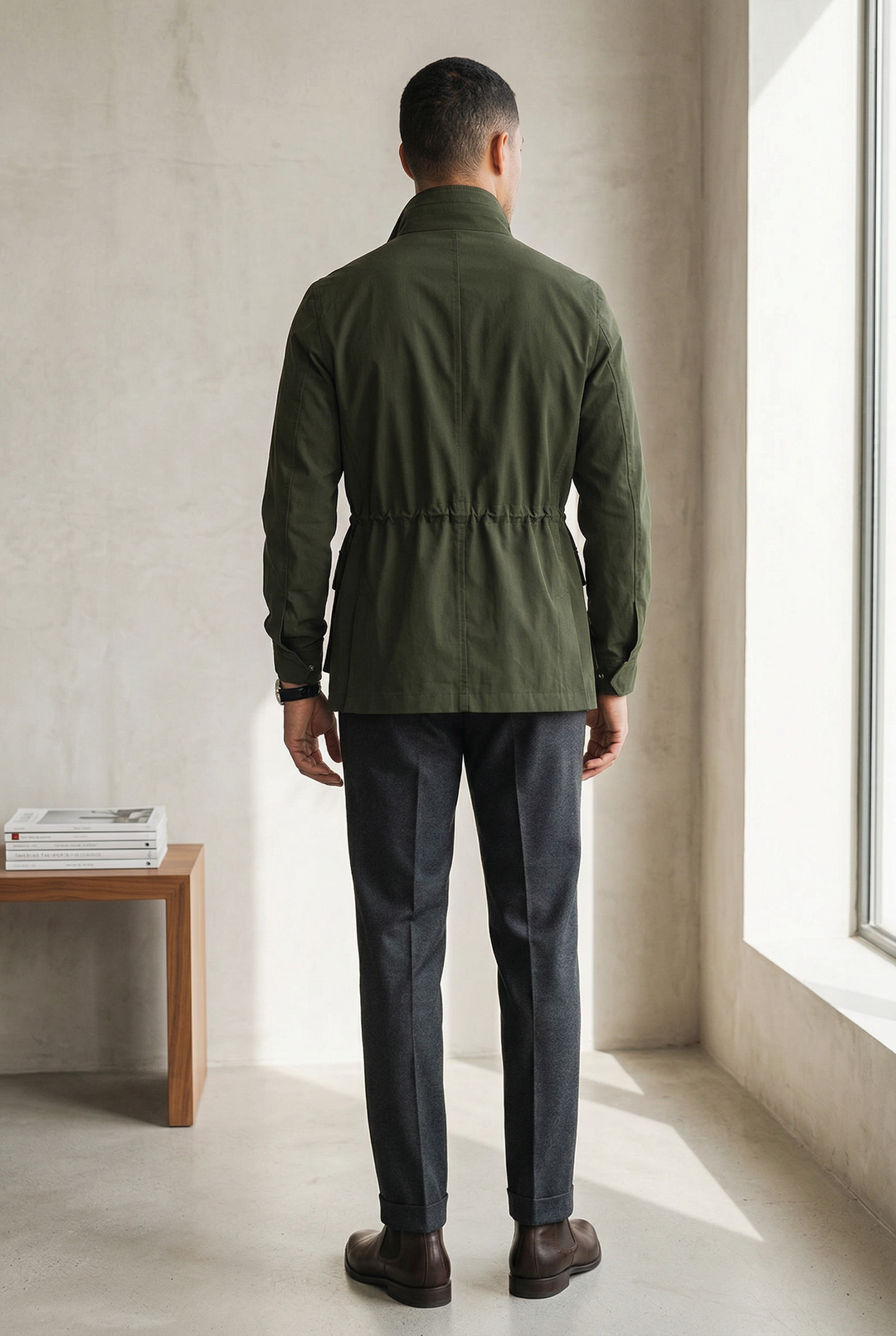 Sebastian | Rugged Field Jacket with Utility Pockets for Men's Outerwear