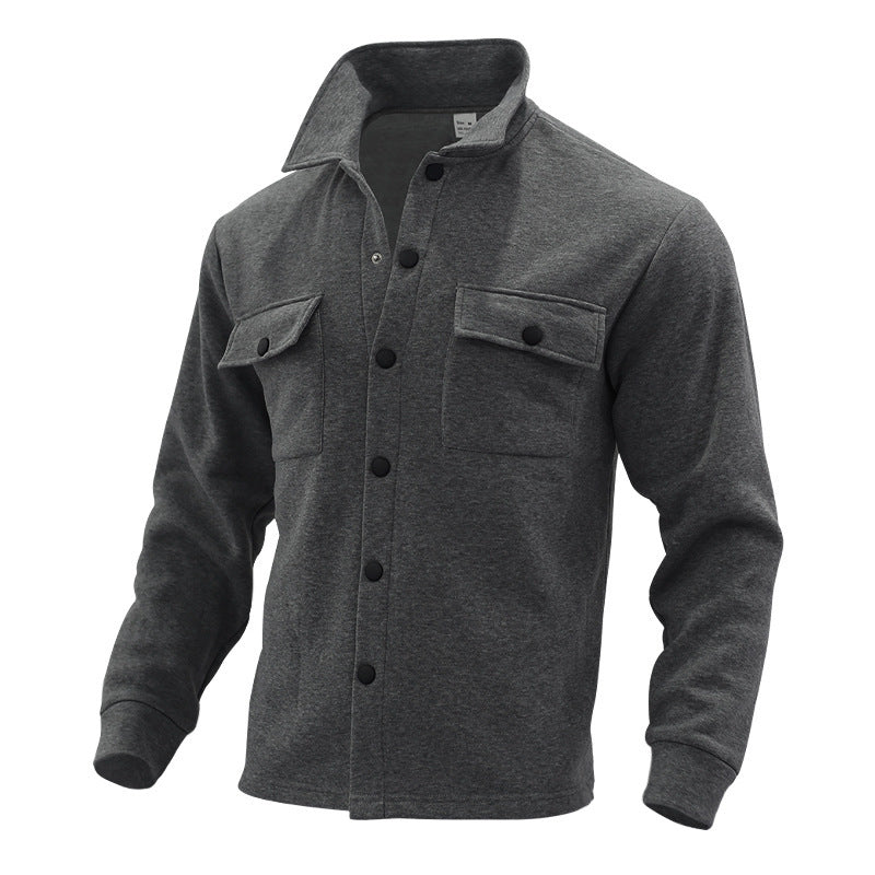 Dorian | Relaxed Long-Sleeve Overshirt for Men