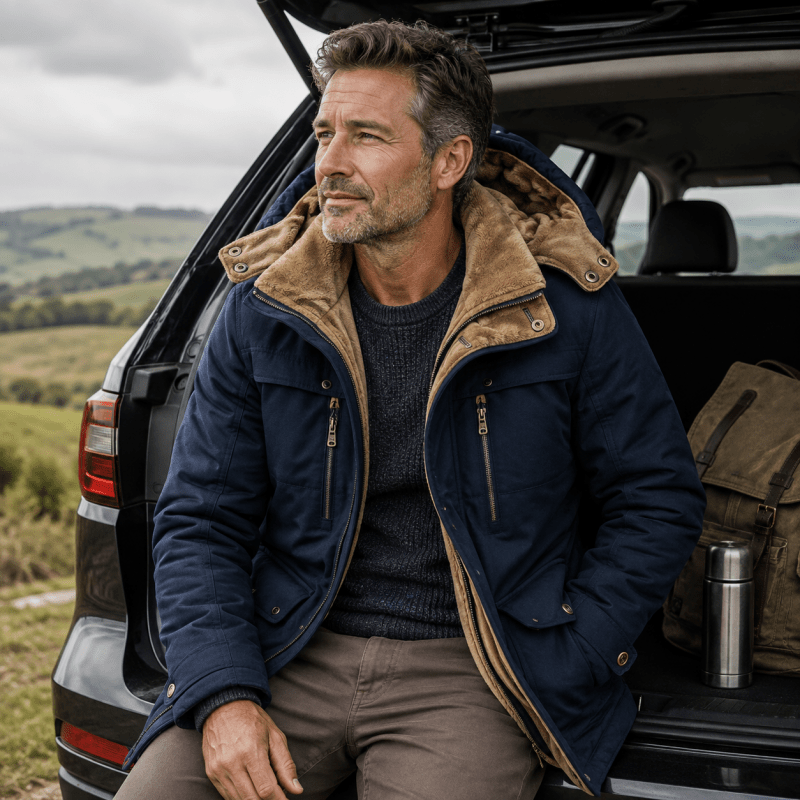 William | Rugged Hooded Parka Jacket