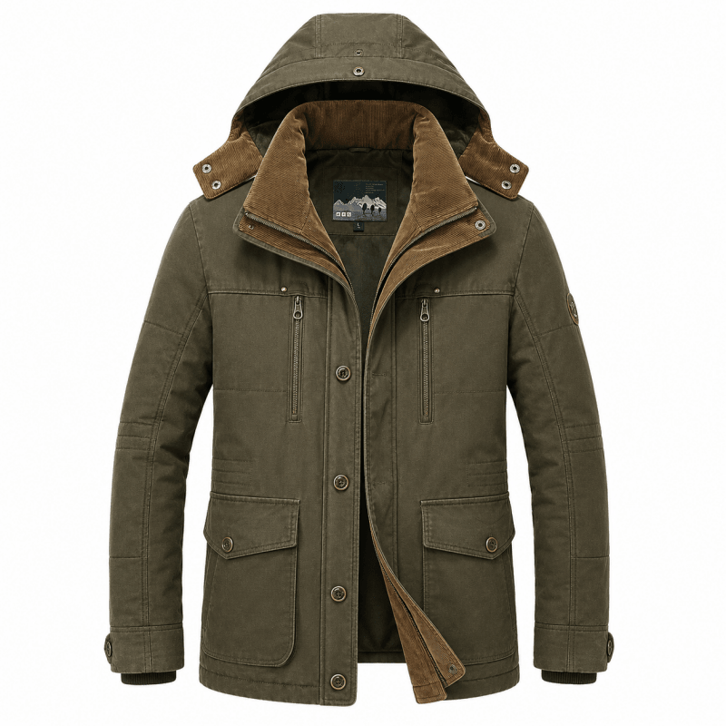 William | Rugged Hooded Parka Jacket