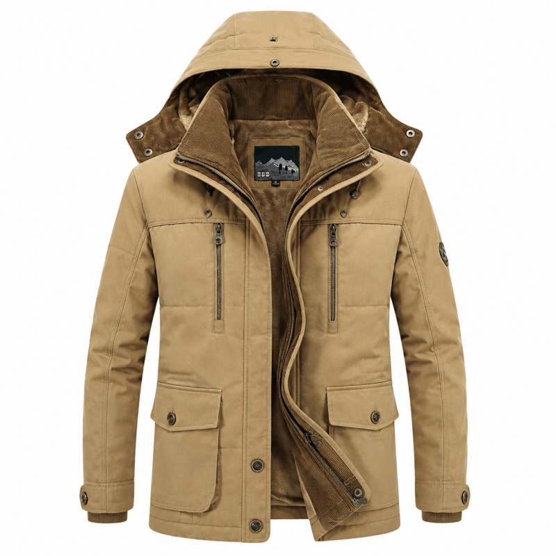 William | Rugged Hooded Parka Jacket