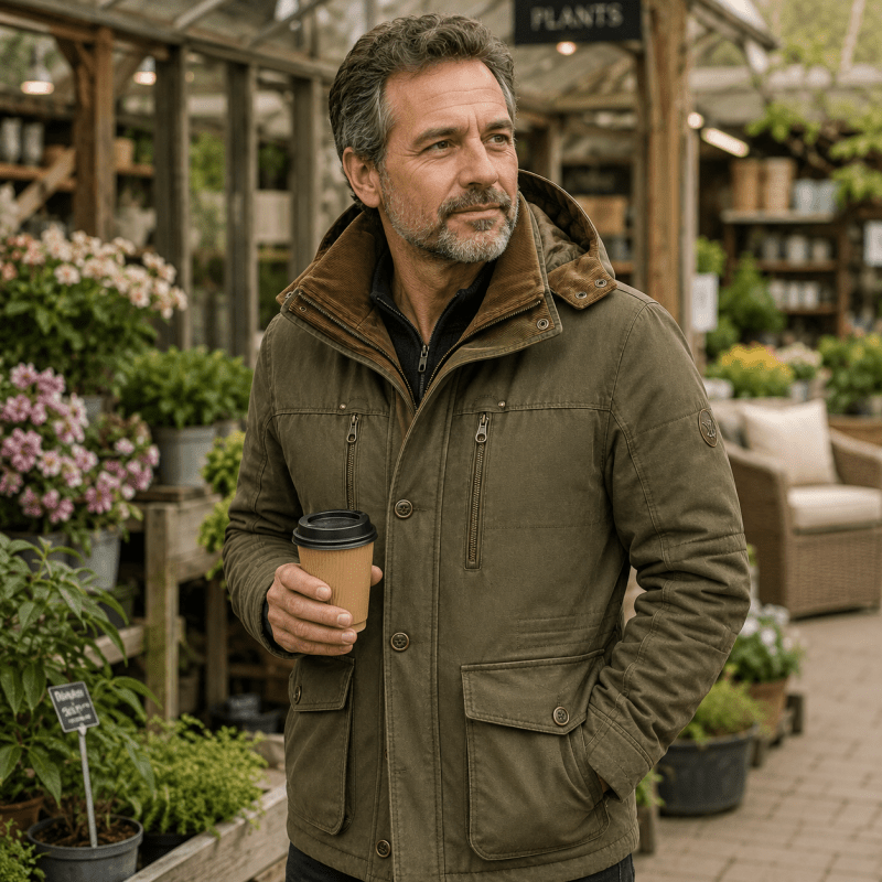 William | Rugged Hooded Parka Jacket