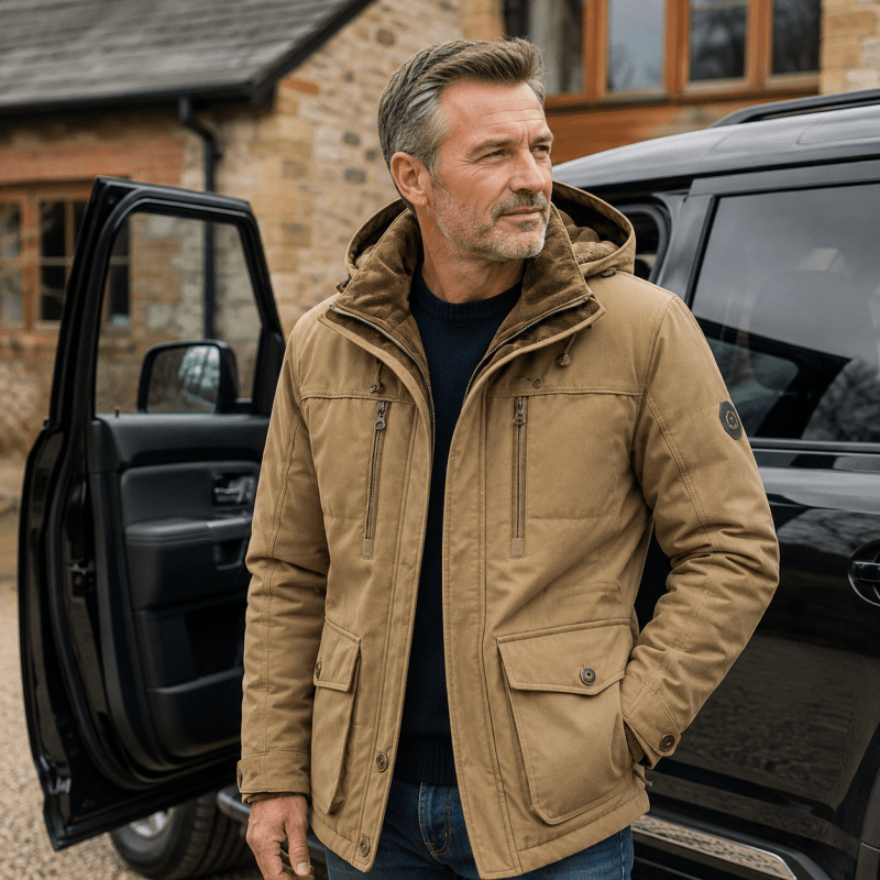 William | Rugged Hooded Parka Jacket
