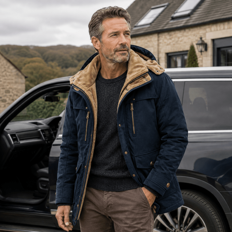 William | Rugged Hooded Parka Jacket