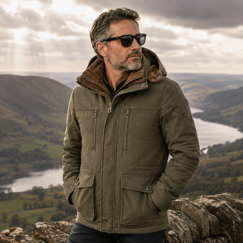 William | Rugged Hooded Parka Jacket