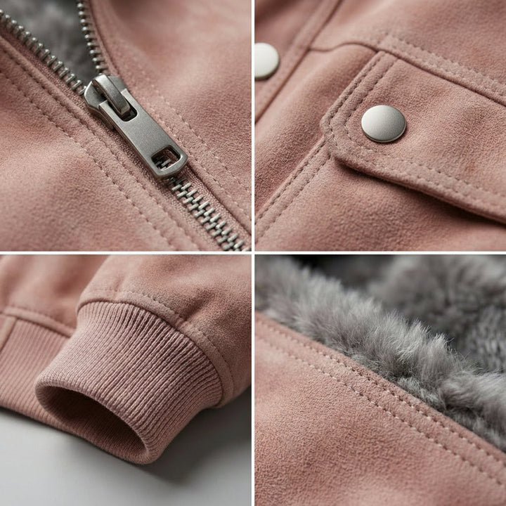 Kellan | Refined Leather Jacket for Men's Textured Outerwear