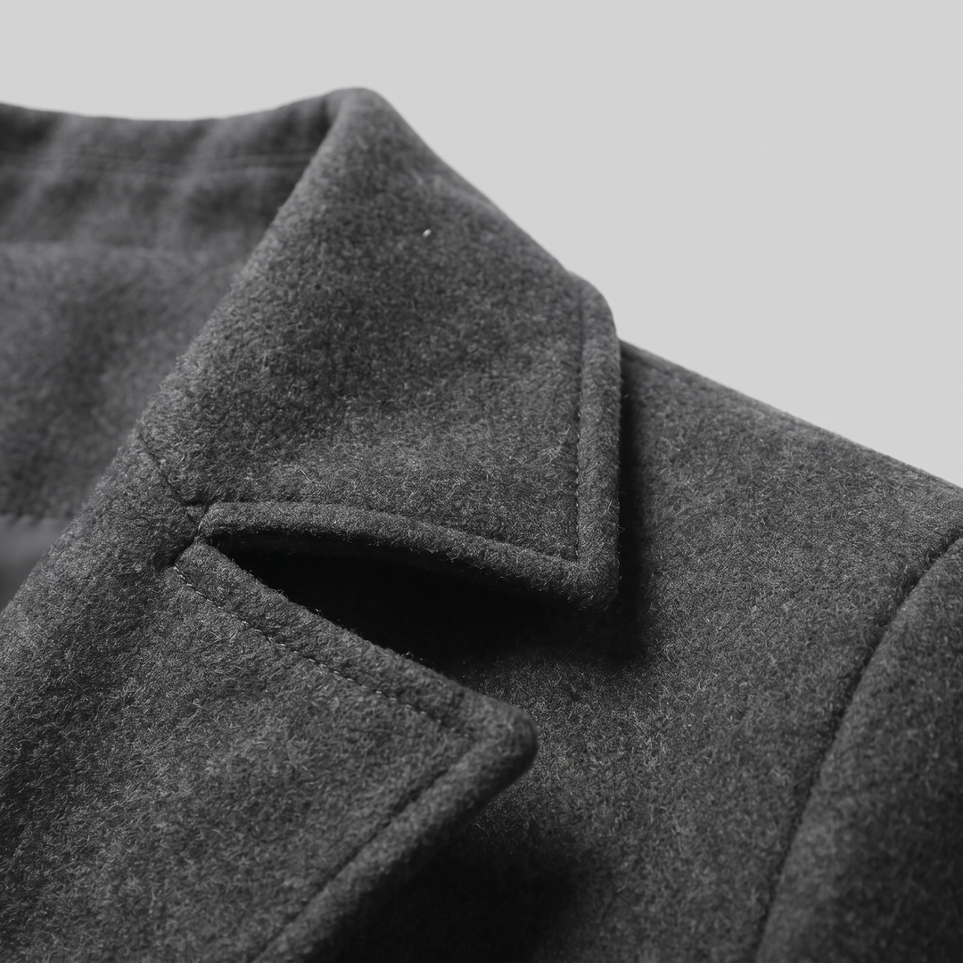 Bartholomew | Sharp Double-Breasted Overcoat for Men