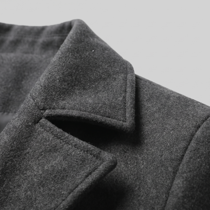 Bartholomew | Sharp Double-Breasted Overcoat for Men