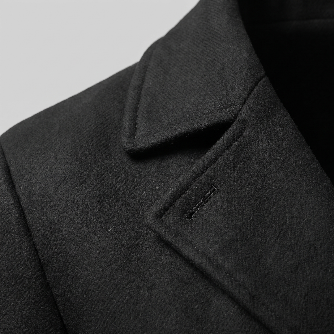 Bartholomew | Sharp Double-Breasted Overcoat for Men