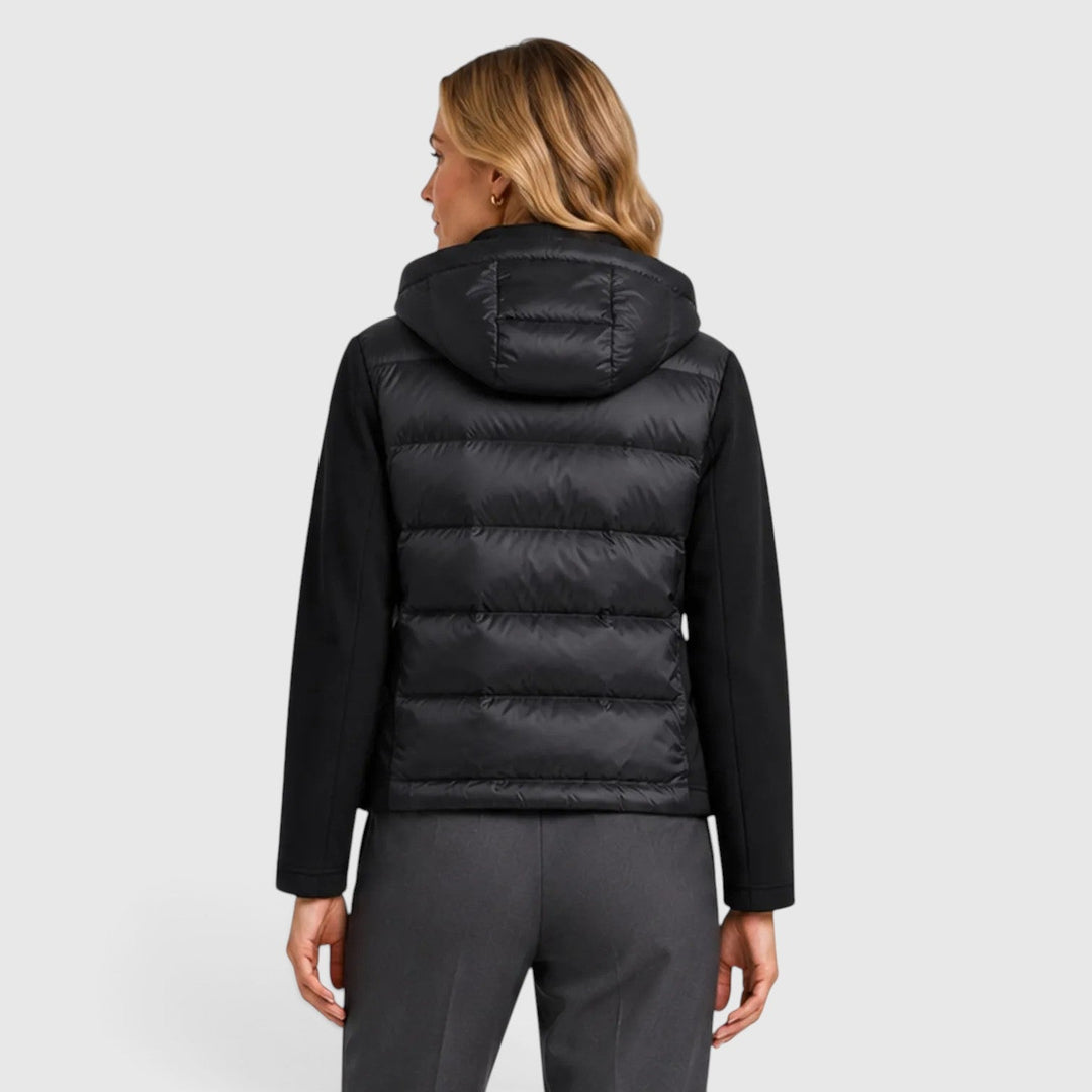 Seraphina | Sharp Fitted Hooded Puffer Jacket Women