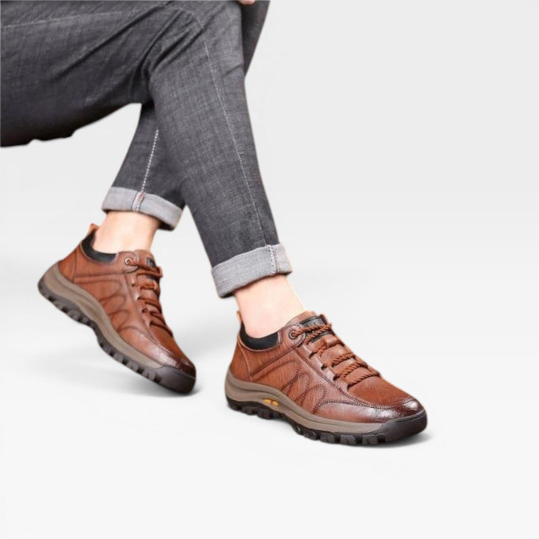Elton | Comfortable Leather Walking Shoes for Men