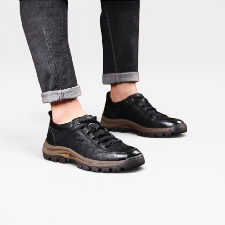Elton | Comfortable Leather Walking Shoes for Men