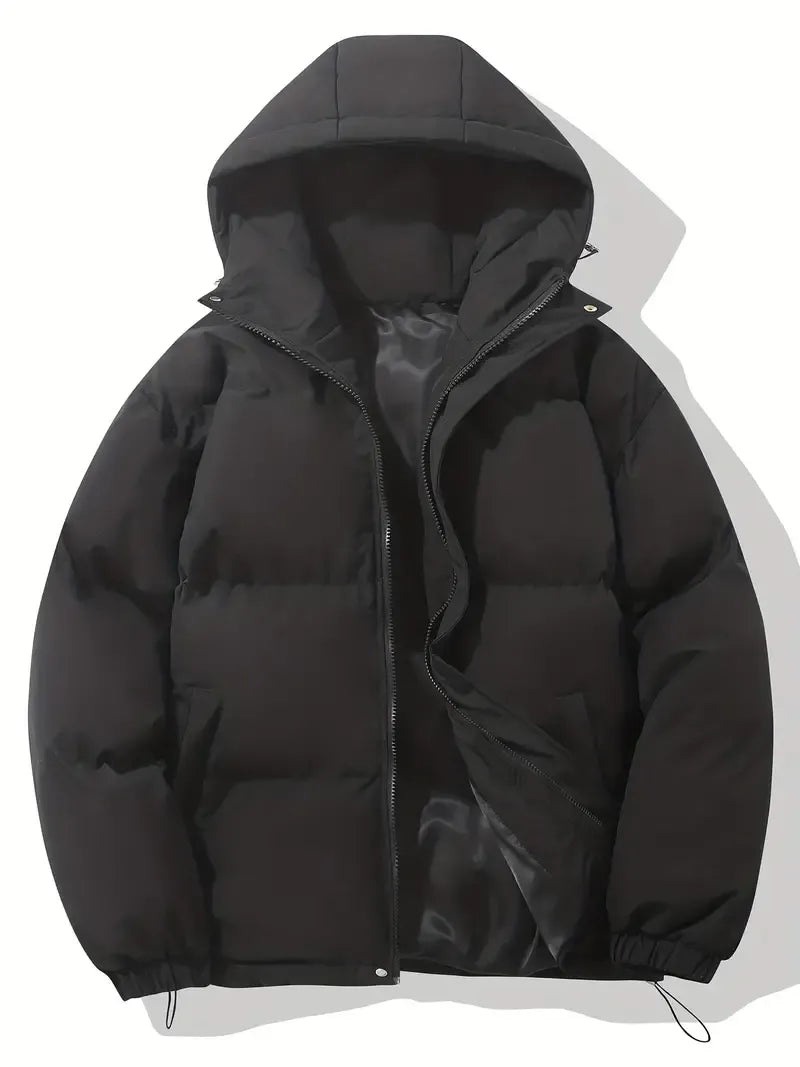 Charity | Warm Oversized Hooded Puffer Jacket