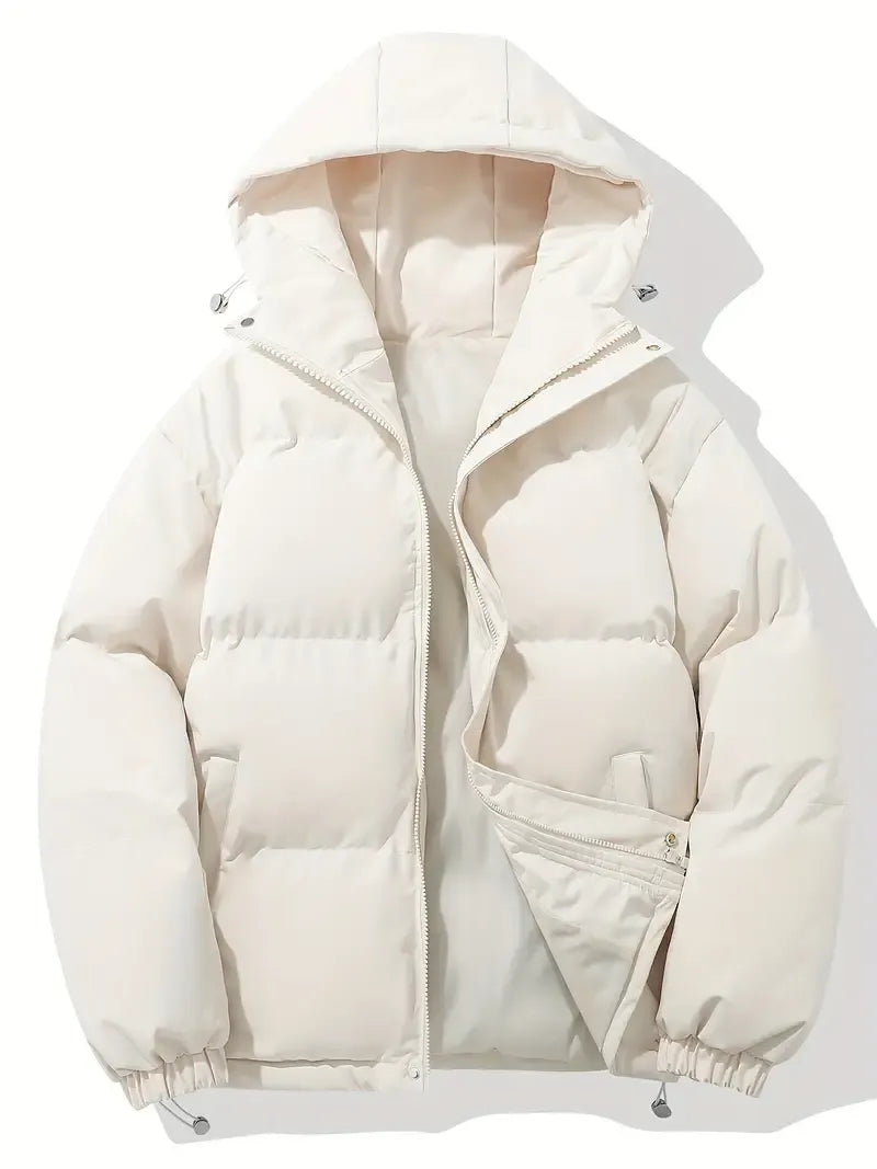 Charity | Warm Oversized Hooded Puffer Jacket
