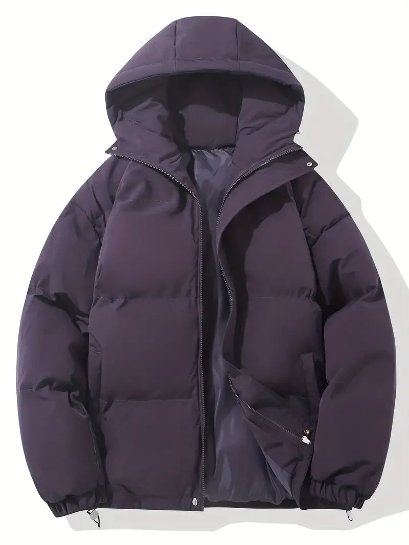 Charity | Warm Oversized Hooded Puffer Jacket