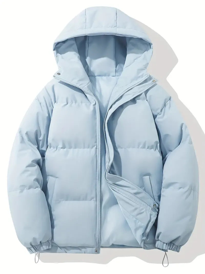 Charity | Warm Oversized Hooded Puffer Jacket