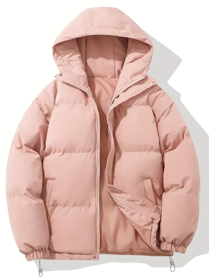 Charity | Warm Oversized Hooded Puffer Jacket