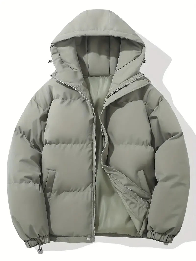 Charity | Warm Oversized Hooded Puffer Jacket