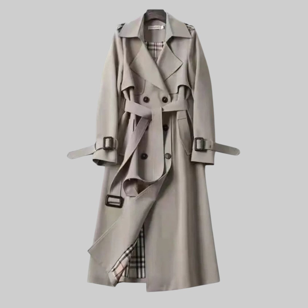 Anouk | Elegant Double Breasted Trench Coat