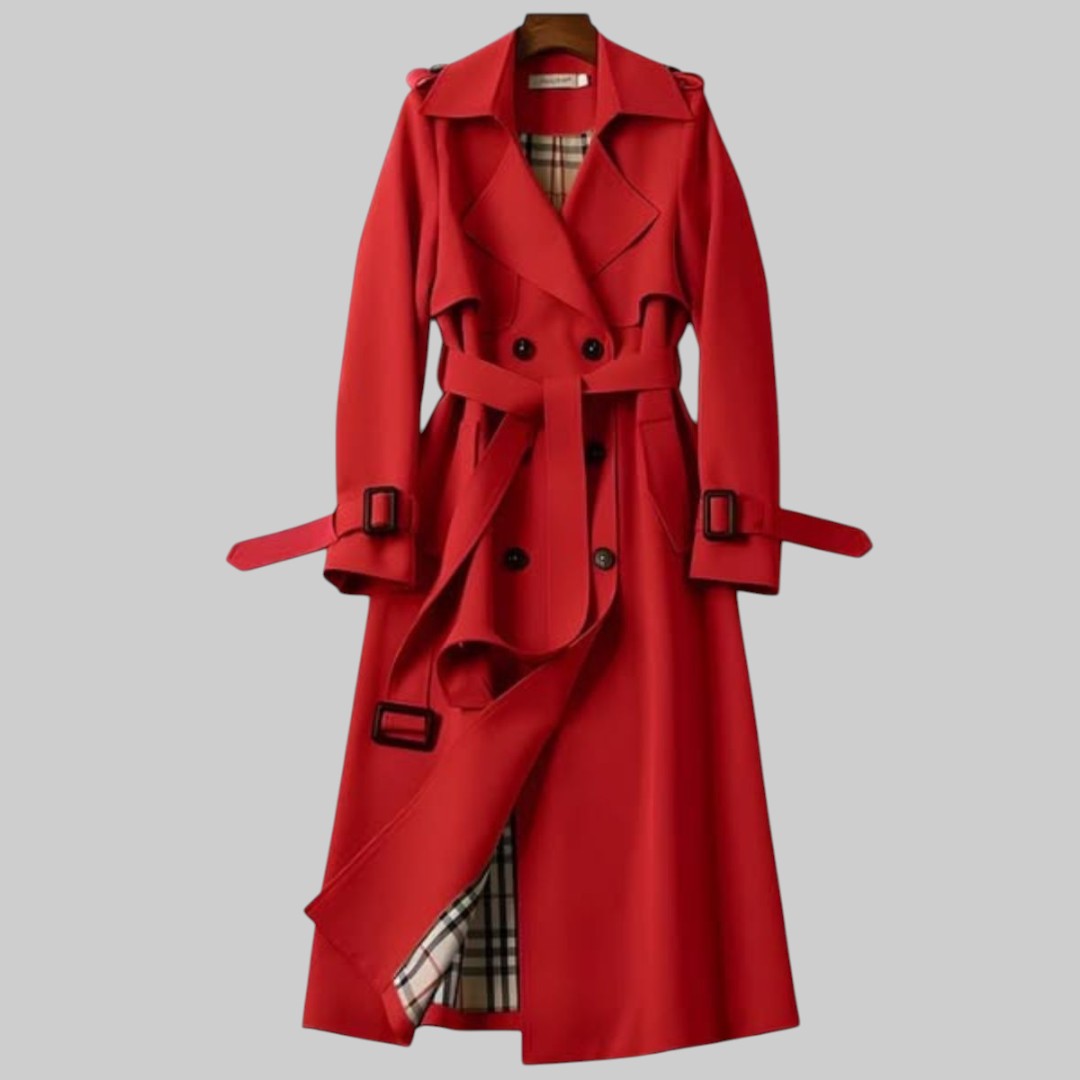 Anouk | Elegant Double Breasted Trench Coat