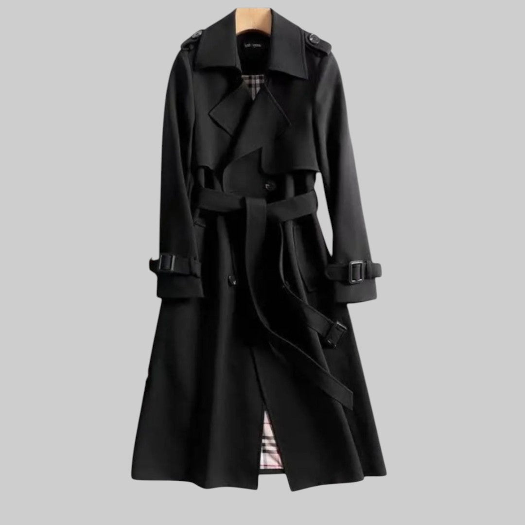 Anouk | Elegant Double Breasted Trench Coat